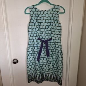 Lilly Pulitizer Evie Tassel Bow Shift Dress. Size 12